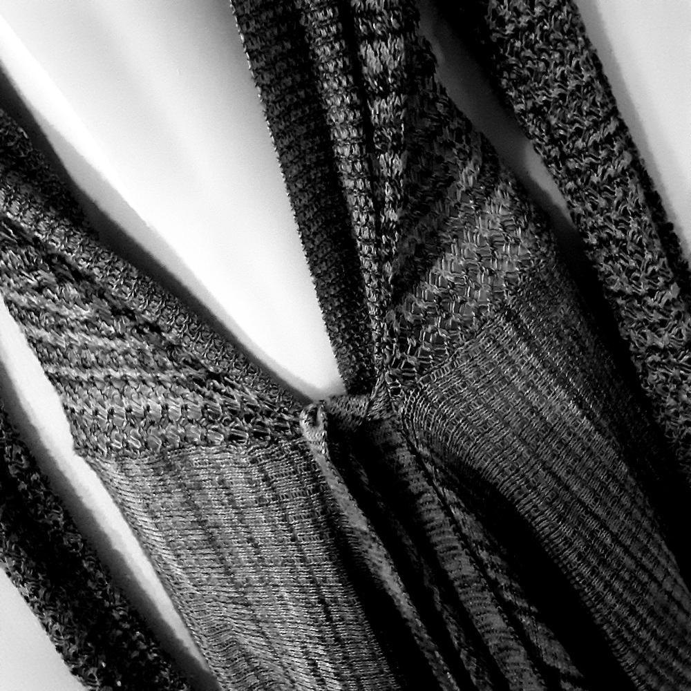 Romeo & Juliet Couture Tie Waist Waterfall Cardigan Size S/M - Picture 6 of 12